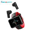 Rainbuvvy T91 Smartwatch 1,4-calowy ekran dotykowy Bezprzewodowe słuchawki 2 w 1 TWS Wodoodporny IPX6 Bluetooth Bateria 280 mAh Odpinany pasek Zegarek sportowy