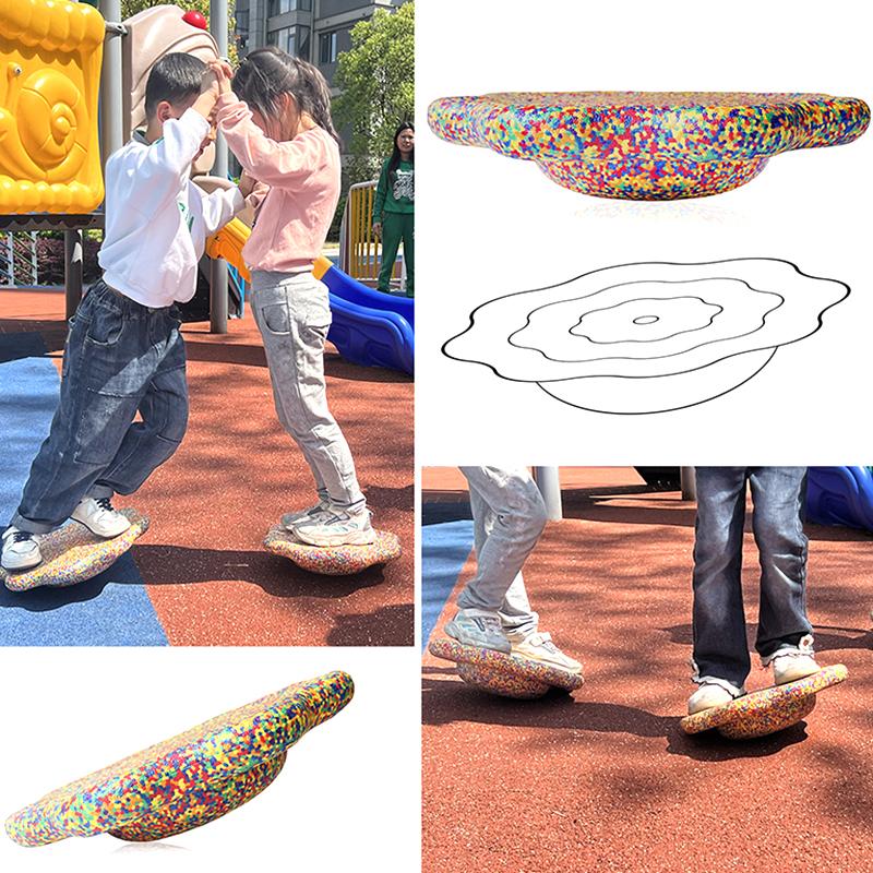 For Home School Children Toys Balance Stone Sensory Integration Training Tactile Sensing Party Social Games Trainer Equipment