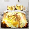 Anime Genshin Impact Beding Set For Bedrom Soft Modern Bedspreads Comefortable Children Kids Soft Duvet Cover Comfortable Quilt Cover And Pilowcase