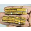 15-15MM Natural Tiger Eye Octagon Matched Pair Loose Gemstone 4 Pair Lot A-625