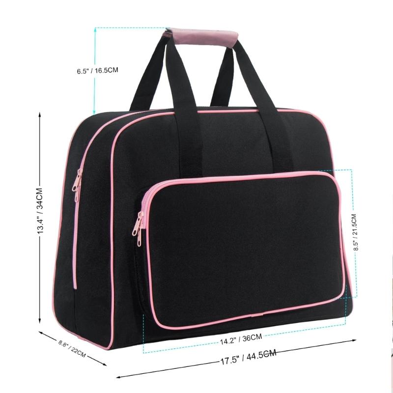 Strong Sewing Tool Organizers Box with Waterproof Oxford Fabric Compact Storage Solution for Home Tailoring Supplies