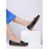 Shoetopia Women'S Block Heel Loafers Black (5 Uk)