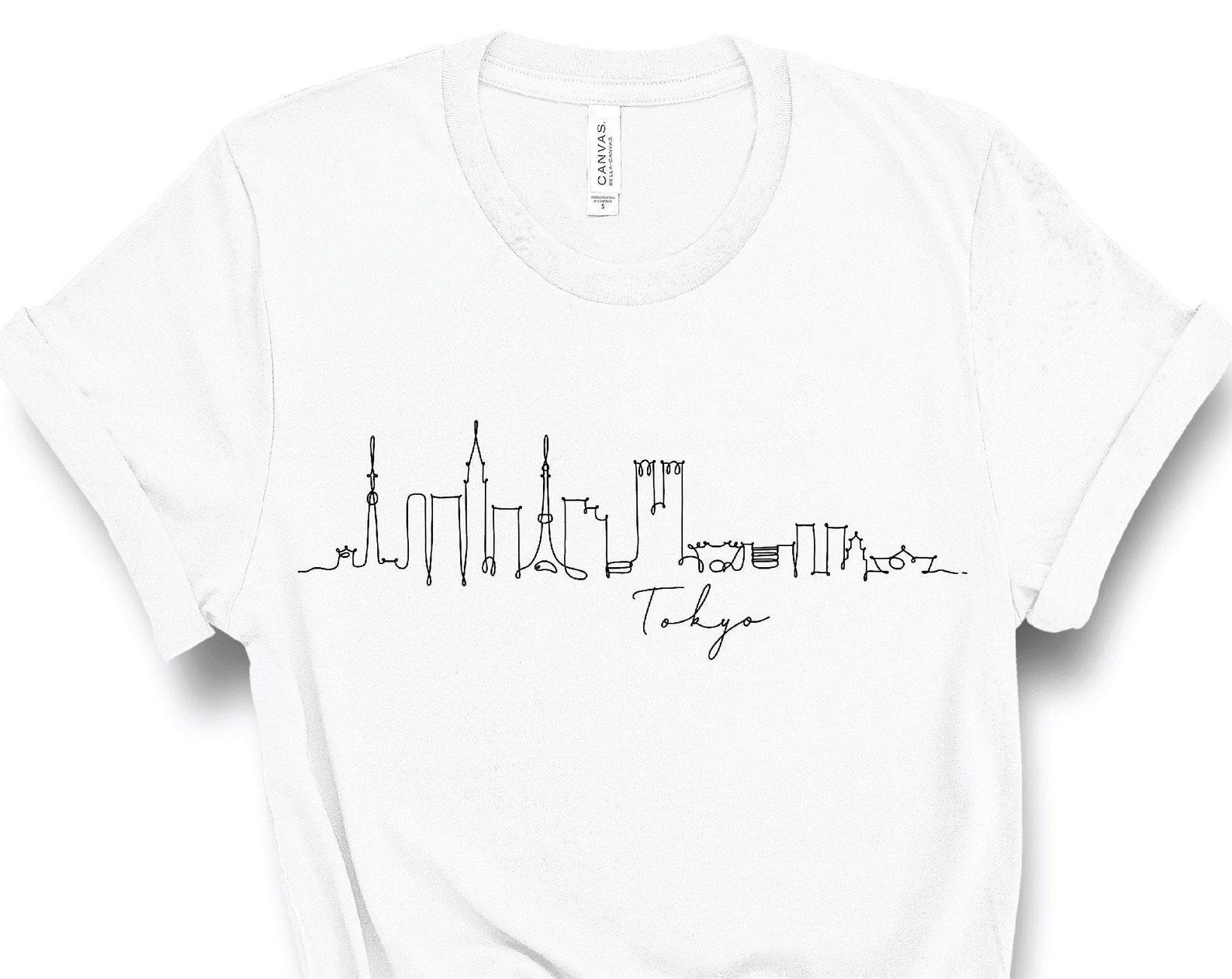 Tokyo Shirt, Japan Shirt, Tokyo Tee, Japanese Shirt, Tokyo Gift, Osaka Shirt, Travel Shirt, Tokyo Japan, Tokyo T-shirt, Souvenir, UNISEX 2XL