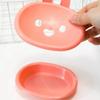 1pc - Multi functional rabbit shaped durable soap box, household and outdoor hygiene storage container