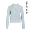 ELLASSAY Women's Half-High Collar Knit Sweater
