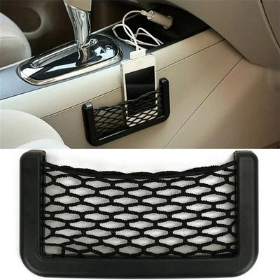 4 Pezzi Lato Sedile Auto Interno Schienale Tasca Portaoggetti Rete Portaoggetti Tasca a Rete per Telefono Portaoggetti per Auto Reti Elastiche Flessibili