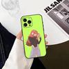 KiniOto Manga The Green Yuri Guy Phone Case For iPhone 17, 16,15,14,13,12,11 Plus,Pro Max, Others Soft Black Cover