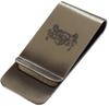 DONOK Artisan Money Clip for Made in Black H53 x W21 x D8mm Packaging Men, Japan, Sate, (Gift Included)