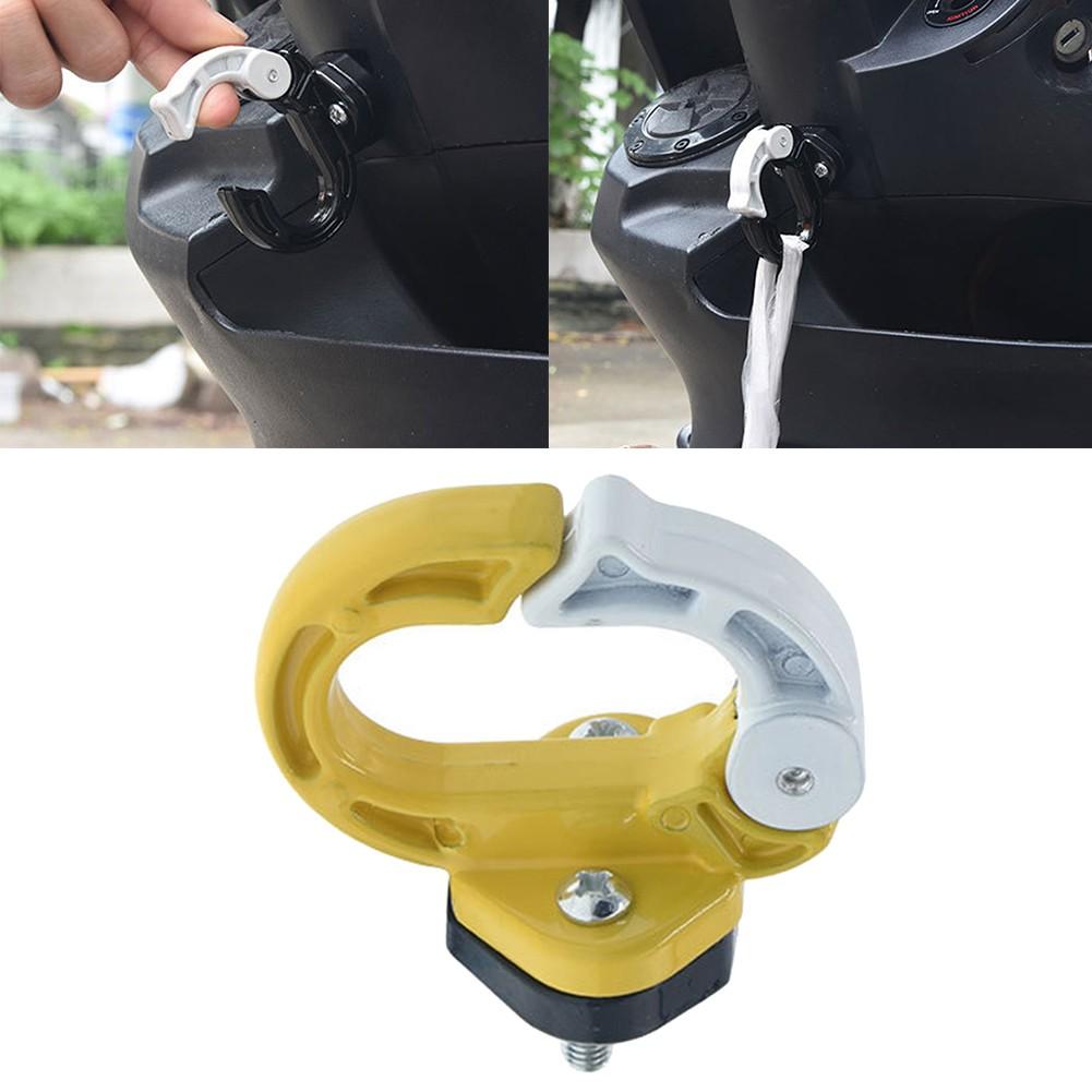 Motorcycle Helmet Holder Aluminum Double Hook for Bag and Accessory