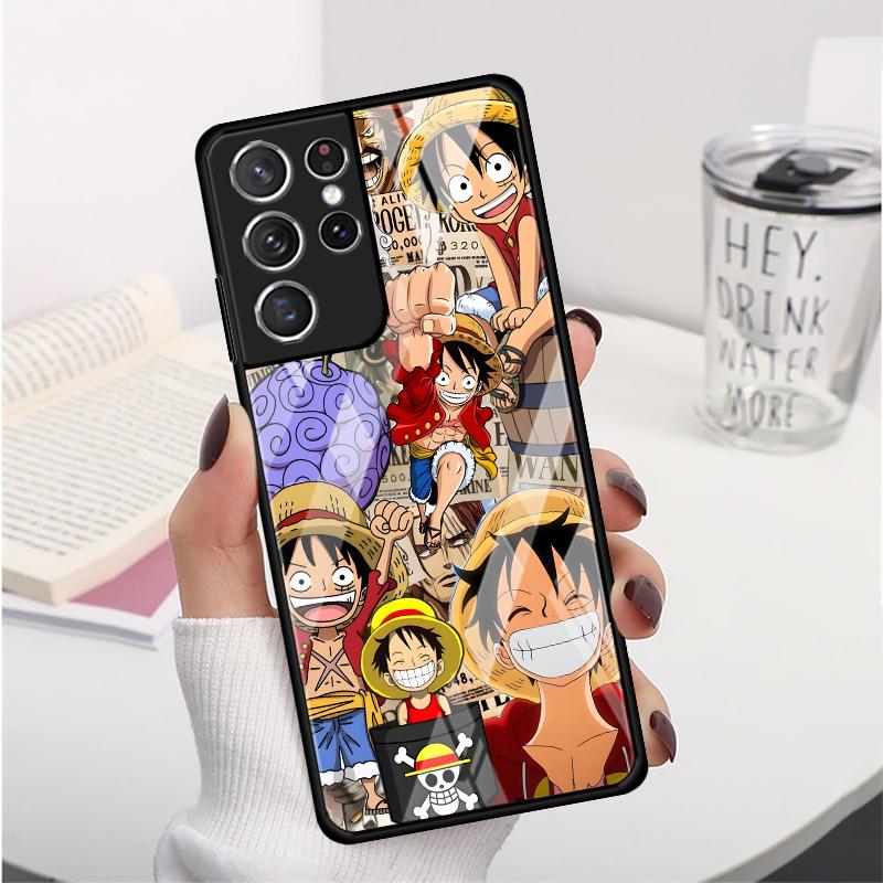 OneS P-ieceS LuffyS Phone Cover Case for Samsung Galaxy S25 S9 Note 10 20 8 9 S21 S22 S20 FE S8 S10 S23 Plus S24 Ultra