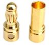 3.5mm Gold Connectors, MaleFemale Plugs for ESC Motors (100 Pairs)