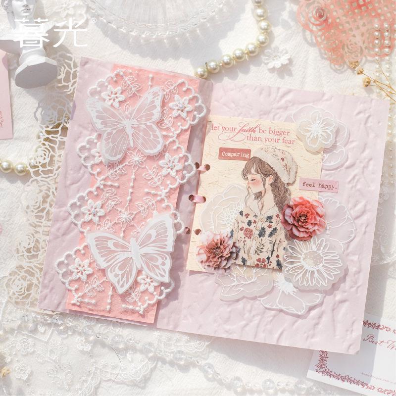 Twilight Life's Moments Journal Set: Large Capacity with 126 Pieces & 4 Material Types