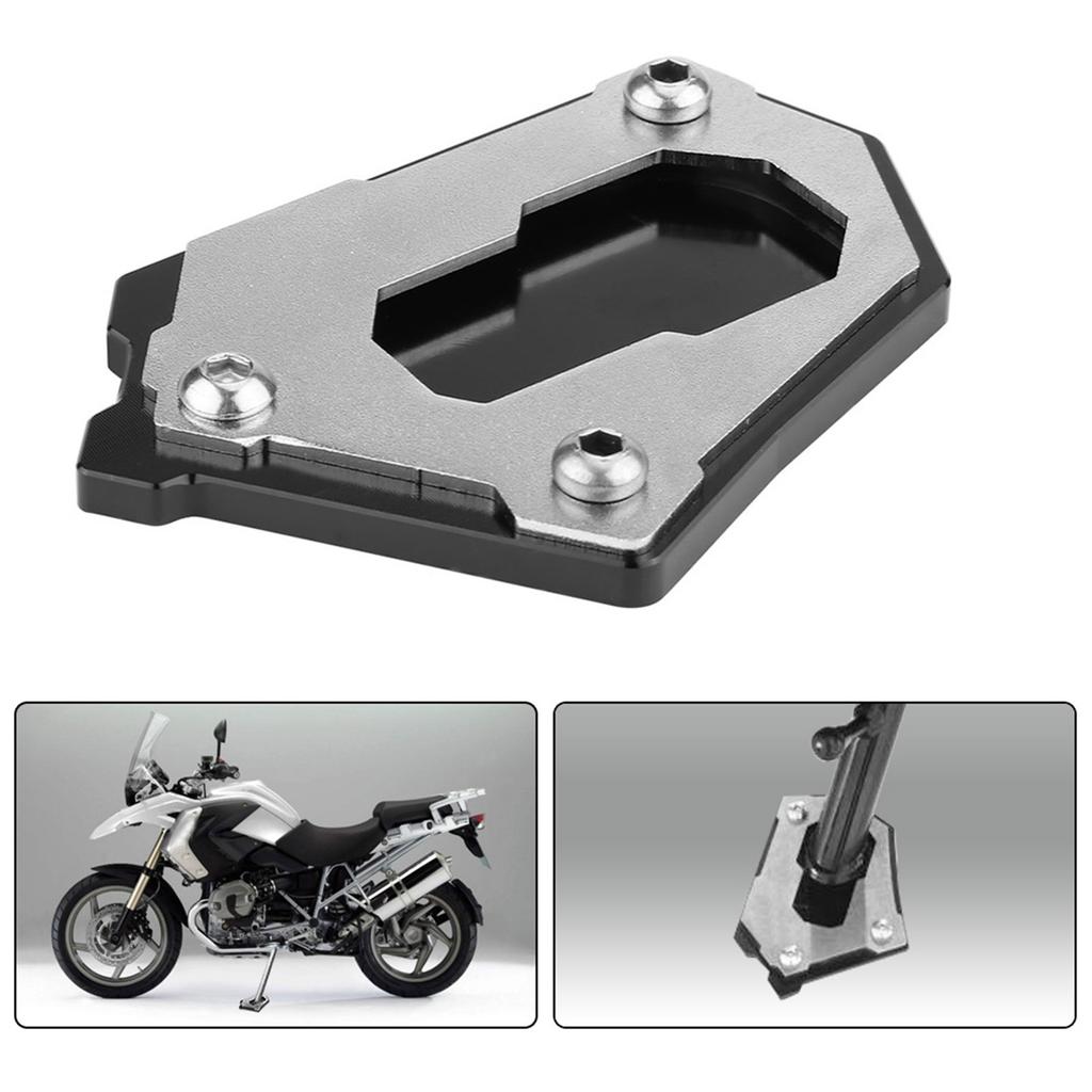 Motorcykel Sidostöd Förlängningsplatta för R1200GS LC 13‑16   R1200GS Adventure LC 14‑16