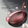 KOBACH 32cm Non-Coated Fine Iron Wok