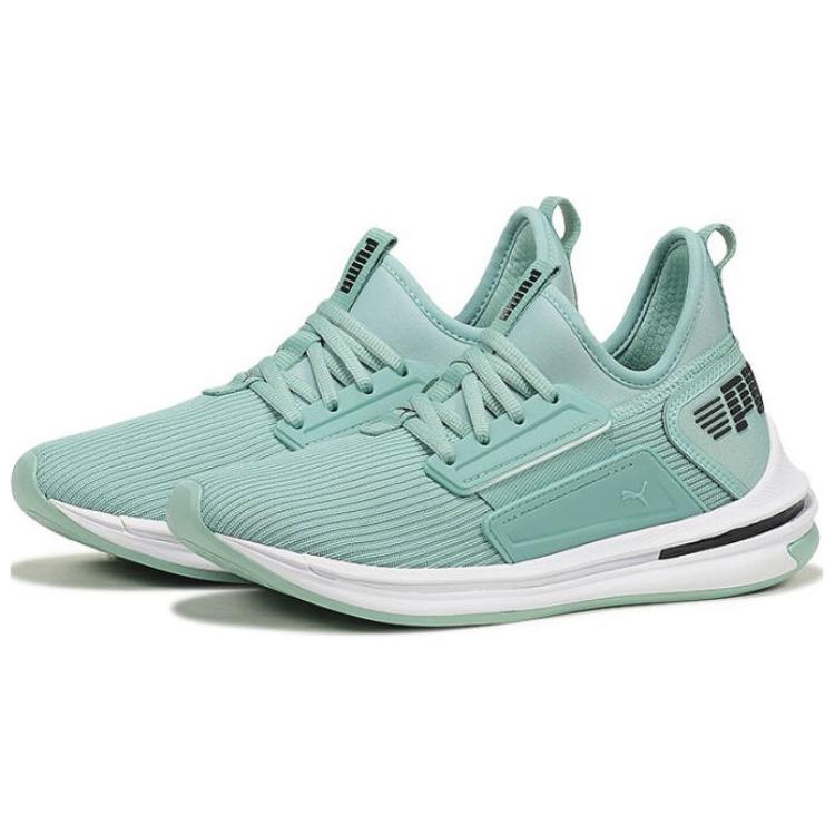 Puma Ignite Bequeme Vielseitige Low-Top Lifestyle Freizeitschuhe Damen Sneaker Hellgrün 190487-02