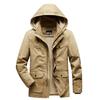 Autumn and winter new 2025 cotton jacket men's mid-length winter jacket winter plus size casual cotton jacket men's trendy cotton clothes