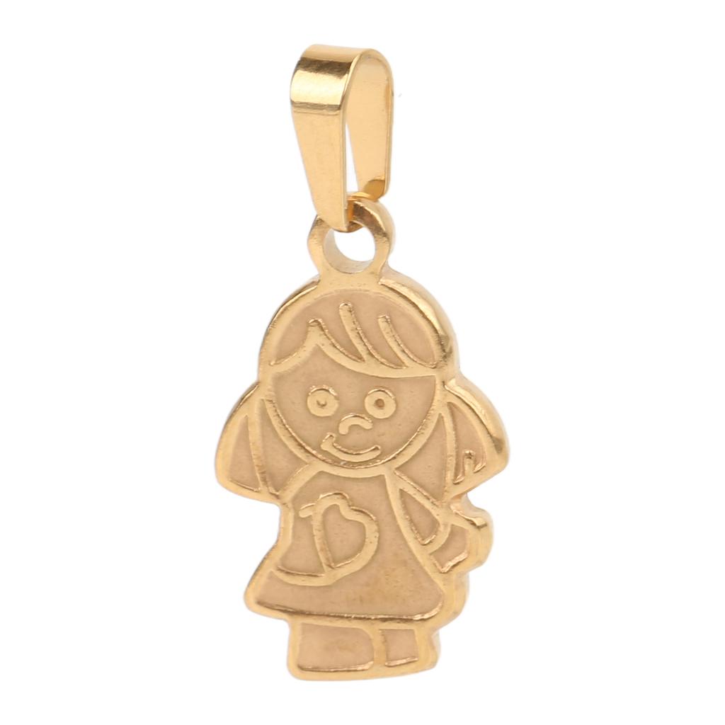 Mädchen Halskette Niedliches kleines Mädchen Langlebiges Metallmaterial Exquisites Design Kinderhalskette zum Geschenk