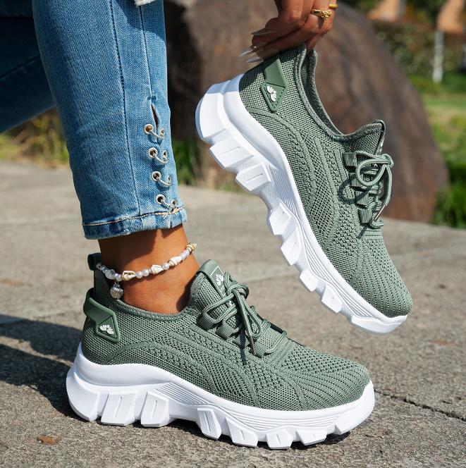 Fashion Women Sneakers Breathable Walking Shoes Casual Sports Shoes Outdoor Shoes