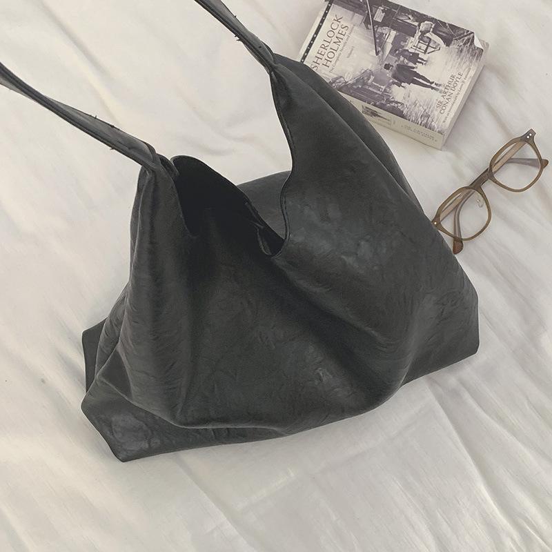 Autumn Simple Large-capacity High-end Underarm Bag Women's Bag 2025 New Soft-sided Tote Bag Commuter Shoulder Bag
