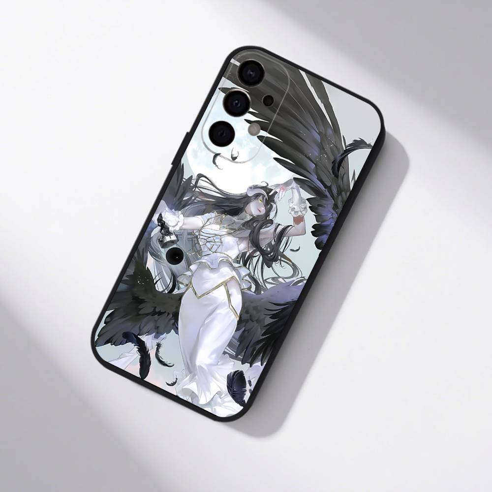 A-Albedo O-OverlordS Phone Case For Samsung S25,S24,S21,S22,S23,S30,Ultra,S20,Plus,Fe,Lite,5G Black Cover