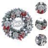 Artificial Christmas Wreath Festive Door Hanging Xmas for Year
