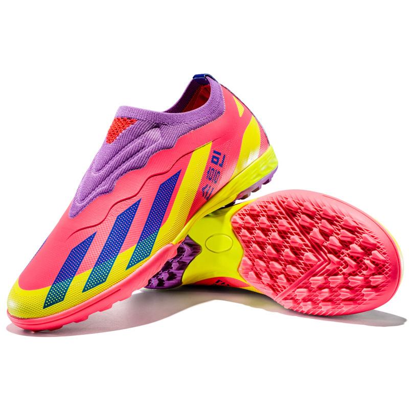 Male And Female Teenagers Ag Long Nails Professional Lawn Training Spikes Futsal Football Shoes