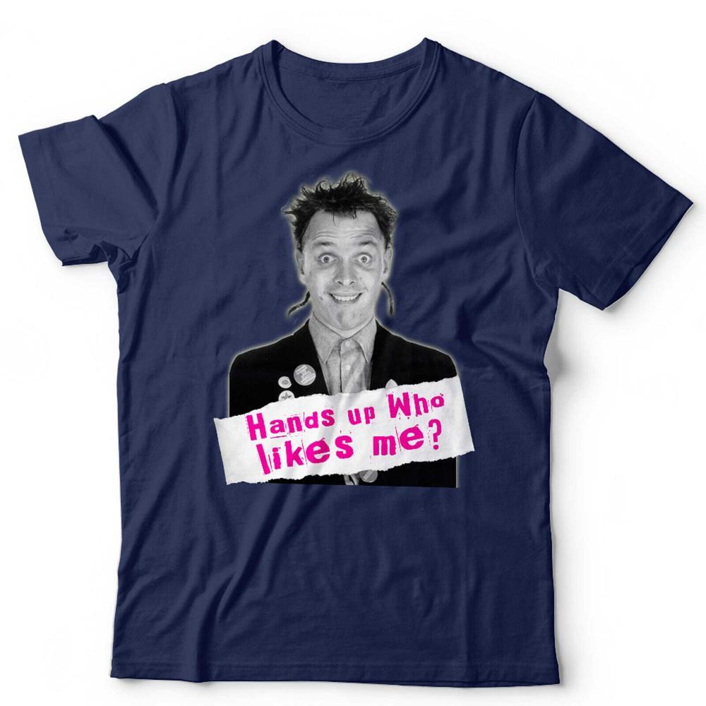 Young Ones Tshirt Hands Up Who Likes Me Unisex Kids Funny Comedy Rik Mayall S