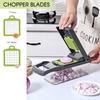 Vegetable Chopper Manual Food Processor, Veggie Chopper Cutter for Salad Garlic Nut Onion