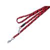 Nobby Pet Braided Nylon Training Lead - Red 200 Cm X 25 Mm, Adjustable In 3 Positions