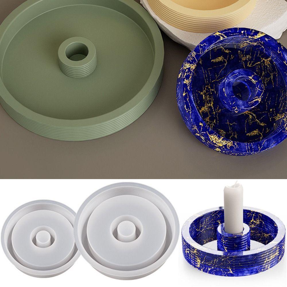 

Круглые полосы, подсвечник, силиконовая форма, новая форма для подсвечника, украшение дома