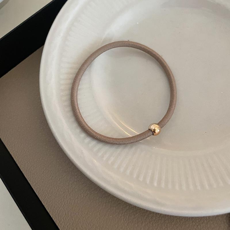 10PCS Girls Elastic Hair Rubber Bands Headbands Metallic Women Ponytail Hairpin Hair Accessories Headband