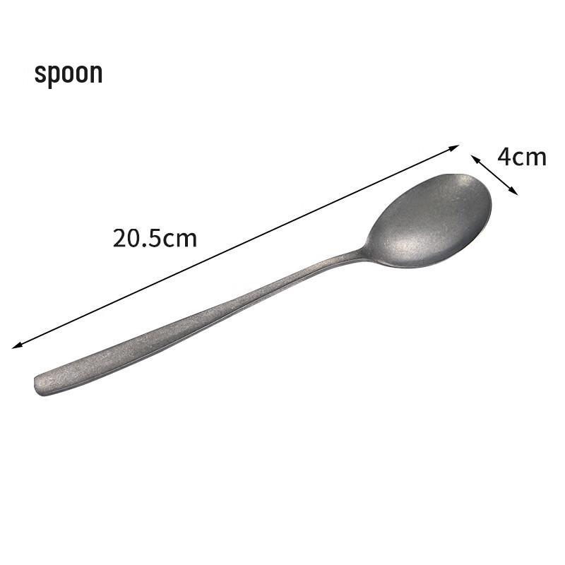 Wutuo Vintage Edelstahl Essstäbchen