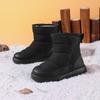Winter Kids Snow Boots Warm Plush Shoes High Top Anti-Slip Casual Ankle Boots Children's Outdoor Waterproof Girls Boys Shoes New