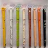 A Set of 8 Animal-Shaped Erasable Gel Pens, Featuring a 0.5Mm Fine Tip, They Are Perfect for Note-Taking And Writing, Cute Pens