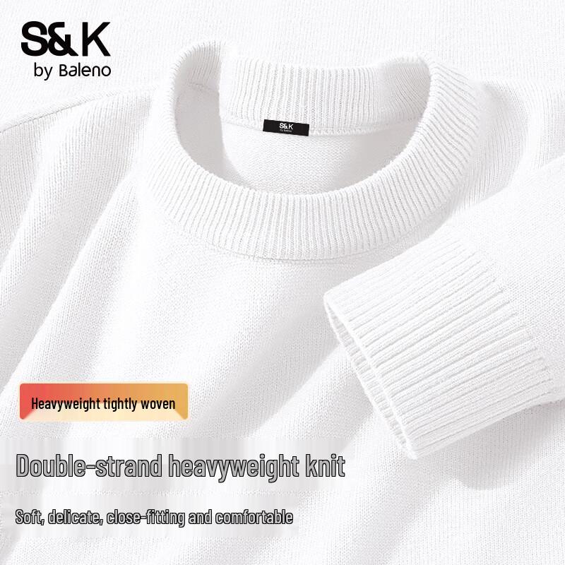 Baleno Men's S&K Series Crew Neck Knit Sweater