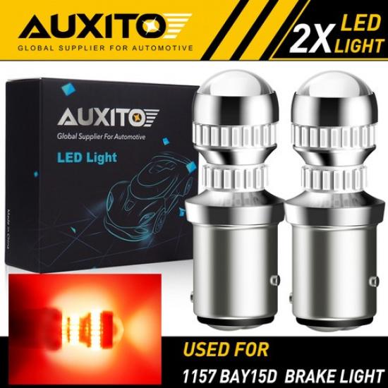 2X 1157 Red LED Brake Stop Tail Light Parking Bulbs For Hyundai 54H