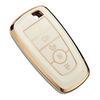 Ford Keychain Cover, Explorer Mustang Escape Edge Lincoln Premium Soft TPU Fully Protected Key Case Remote Key Holder