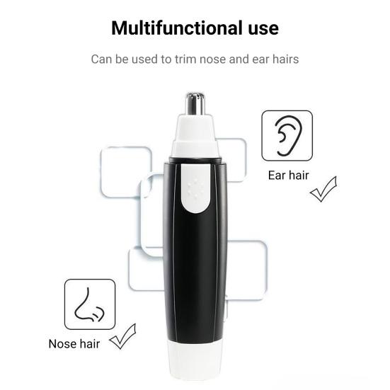 Nose Hair Trimmer Professional Safe Portable Electric Men Nose Hair Shaver for Health