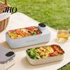 Electric Lunch Box 900ml Heated Capacity 2-in-1 Stainless Steel Warming Travel Non-Stick Coating Portable Meal Container for Office Car