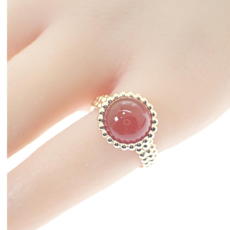 VAN CLEEF & ARPELS VCARP4DR51 #10.5(JP Size) Ring K18 Pink Gold Women