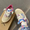 Cute Bread Canvas Shoes Women's New Spring and Autumn Breathable Platform Sports Board Shoes