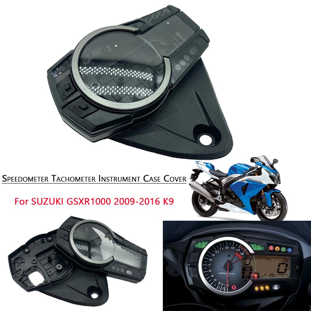 For Suzuki GSXR1000 Speedometer Gauge Cover 2009-2016 K9 L1 L2 L3 L4 L5 L6 Instrument Cluster Tachometer Housing Replacement