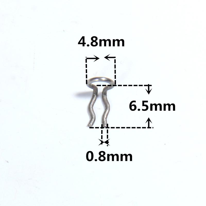 

.[SH]20Pcs Spring Clip Disc Brake Caliper For Bicycle Durable Stainless Steel XT SLX XTR Compatible Cycling Parts Accessories