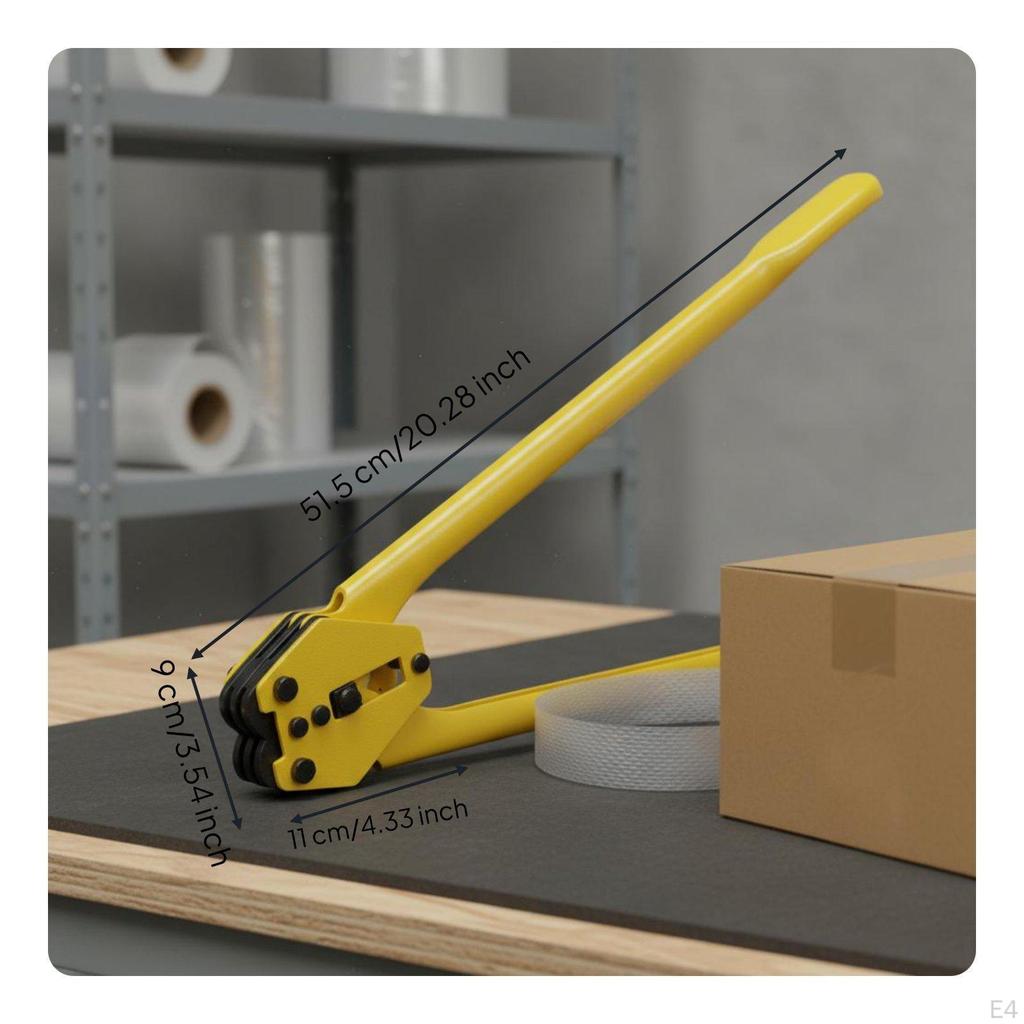 Manual Strapping Tensioner Labor-Saving Design Poly Tool Easy To Use
