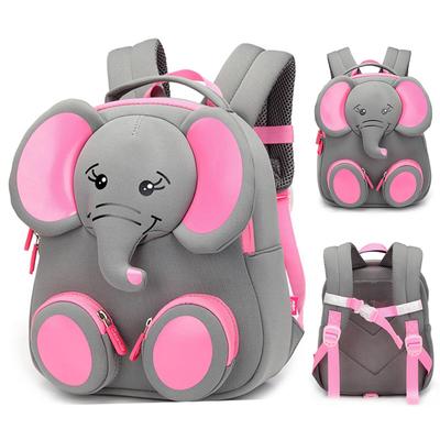 Fashion Children School Bags for Girls Boy 3D Elephant Design Student School Backpack Kids Bag