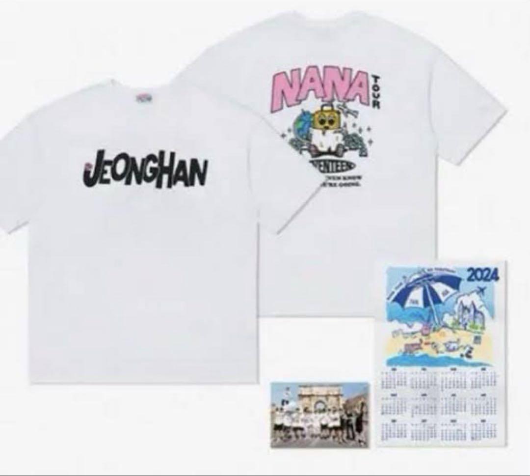 

[USED] JEONGHAN NANA Tour T-shirt