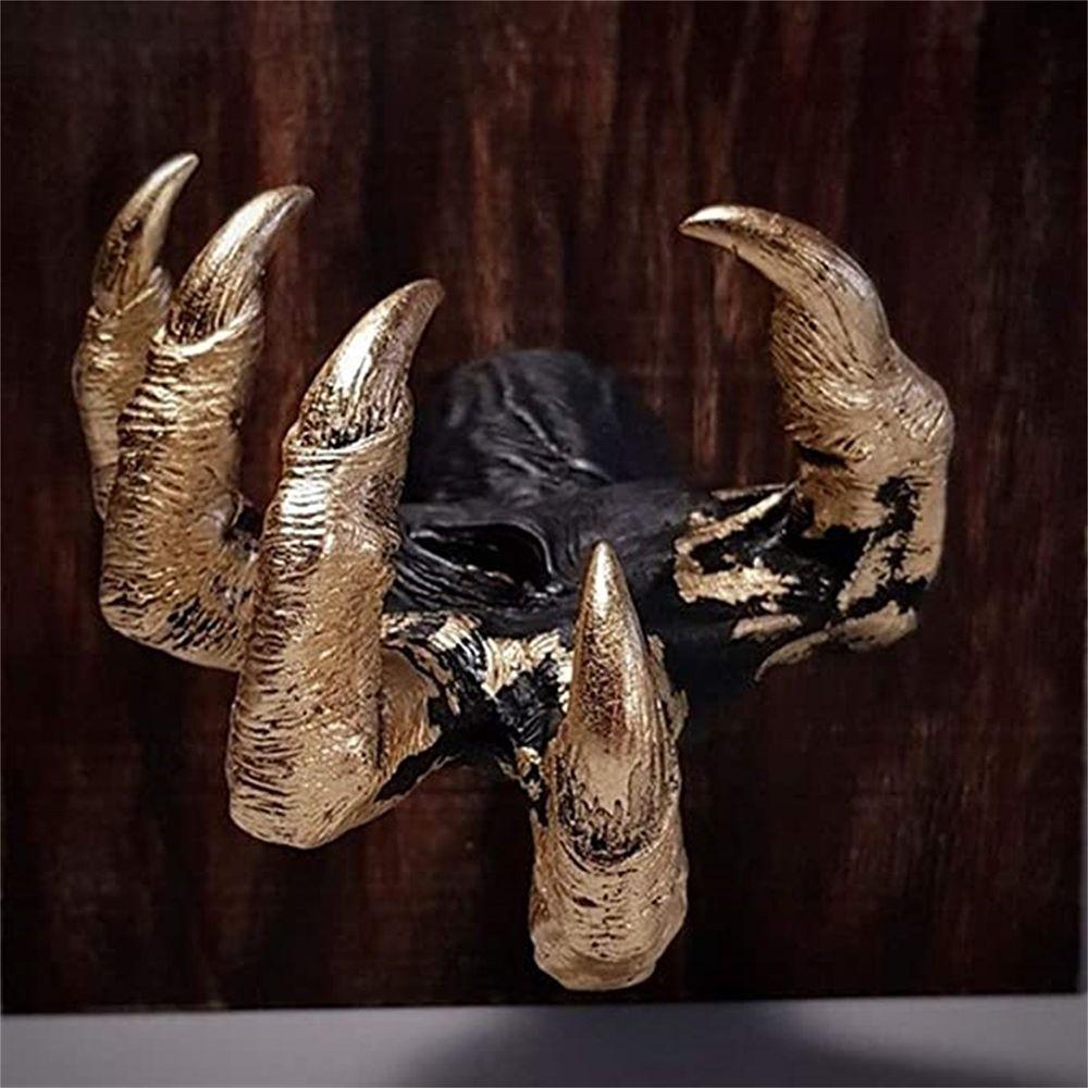 Creative Props Sculptures Universal Hook Demon Wall Hanging Halloween The Witch‘s’ Hand Wall Art
