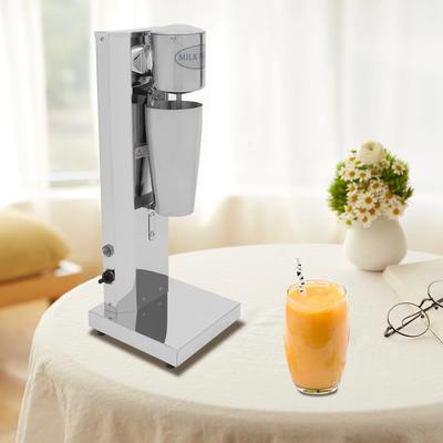 Electric Milkshake Maker Machine, Stainless Steel Milk Blender, Single Head Malt Blender, 110V 180W Commercial Smoothie Mixer