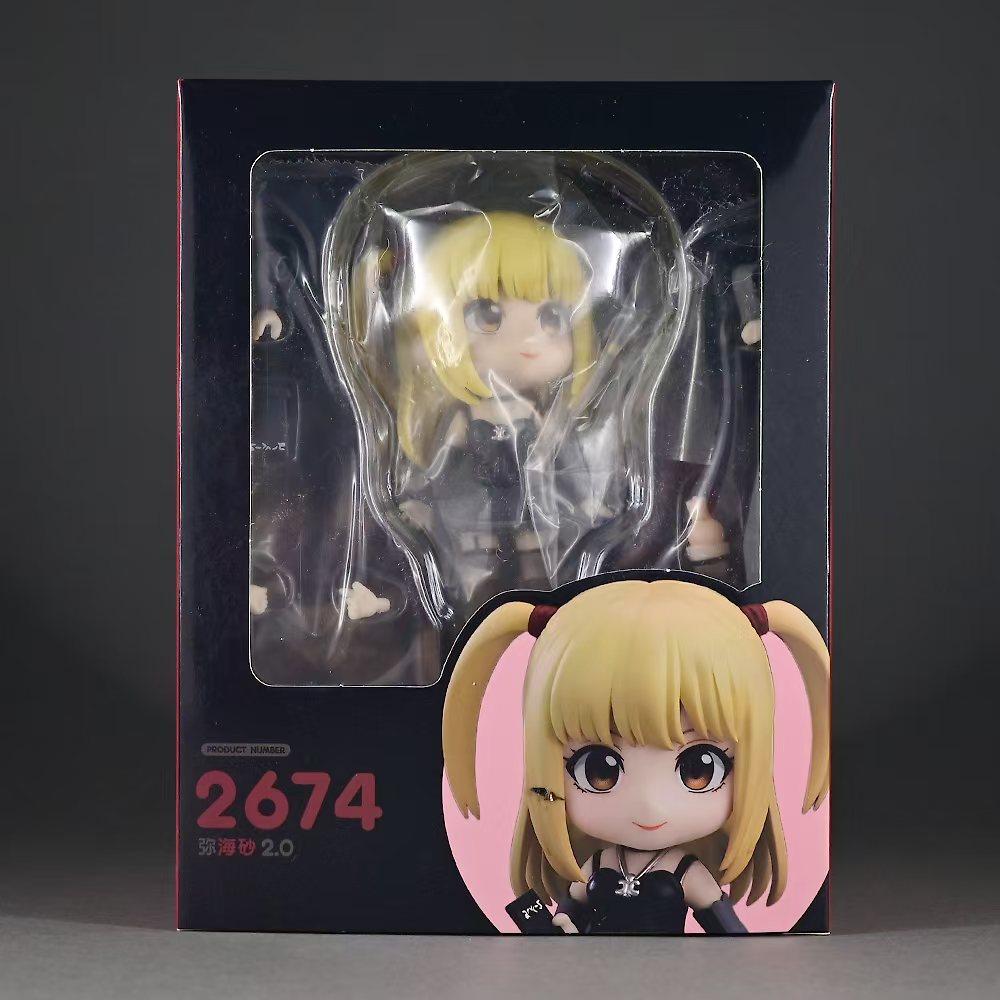 Anime Death Note Character Misa Amane L Yagami Light Cute PVC Action Figures Toys