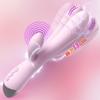 Vibrator for Electric Massager Rotor Types of Vibration Squirting Explosion 2 Points Simultaneous Clitoral Whole Body Medium Orgasm USB for G Adult